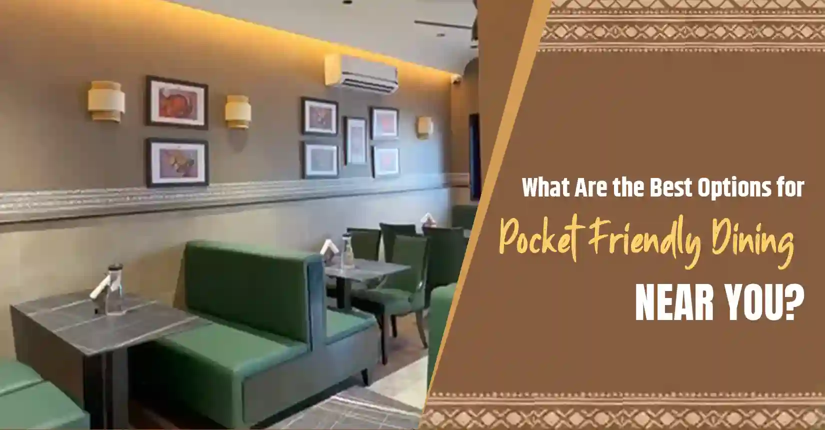 Affordable dining restaurants in Gurgaon