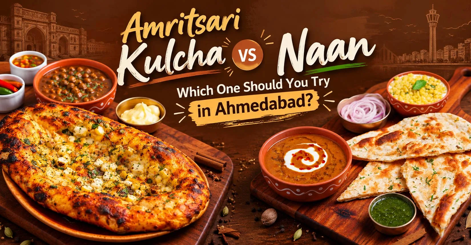 amritsari kulcha vs naan